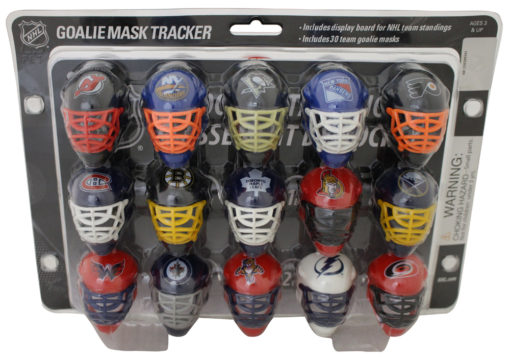 Goalie Mask NHL Pocket Pro Tracker Set 25985
