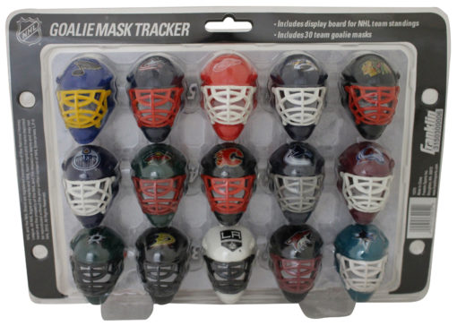 Goalie Mask NHL Pocket Pro Tracker Set 25985