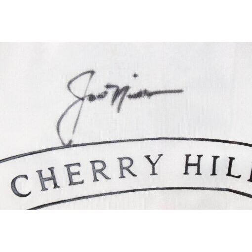 Jack Nicklaus Autographed PGA Golf Cherry Hills 93 US Senior Open Flag BAS 52851