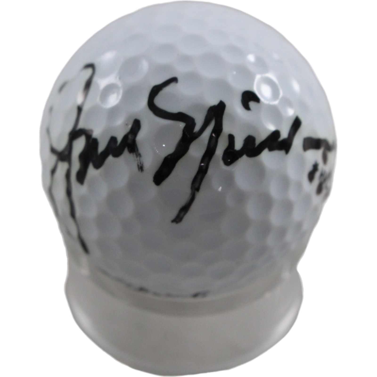 Jack Nicklaus Autographed/Signed PGA Tour Titleist Golf Ball Case Beckett 55415