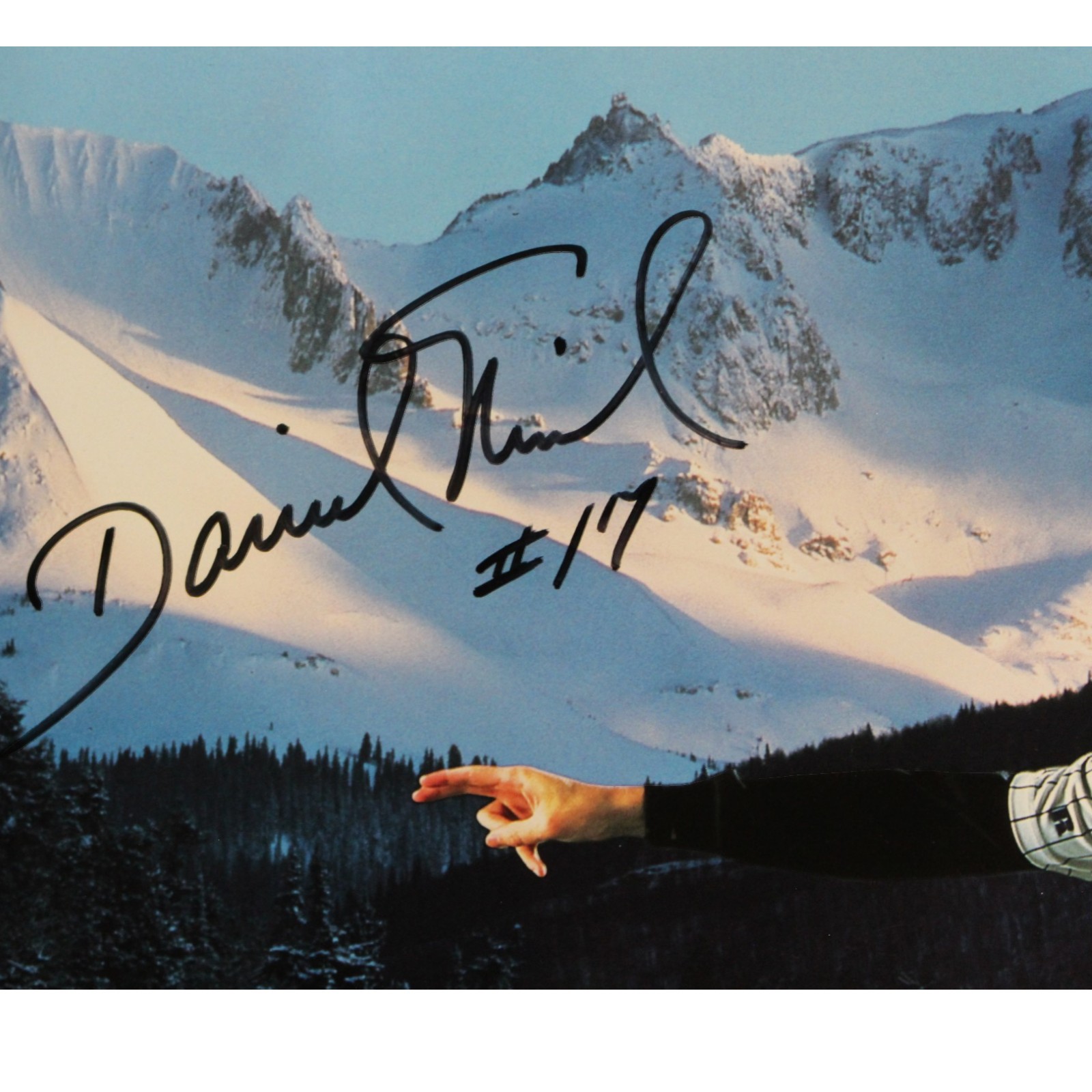 David Neid Autographed Colorado Rockies 23x35" Used Poster Beckett 55443