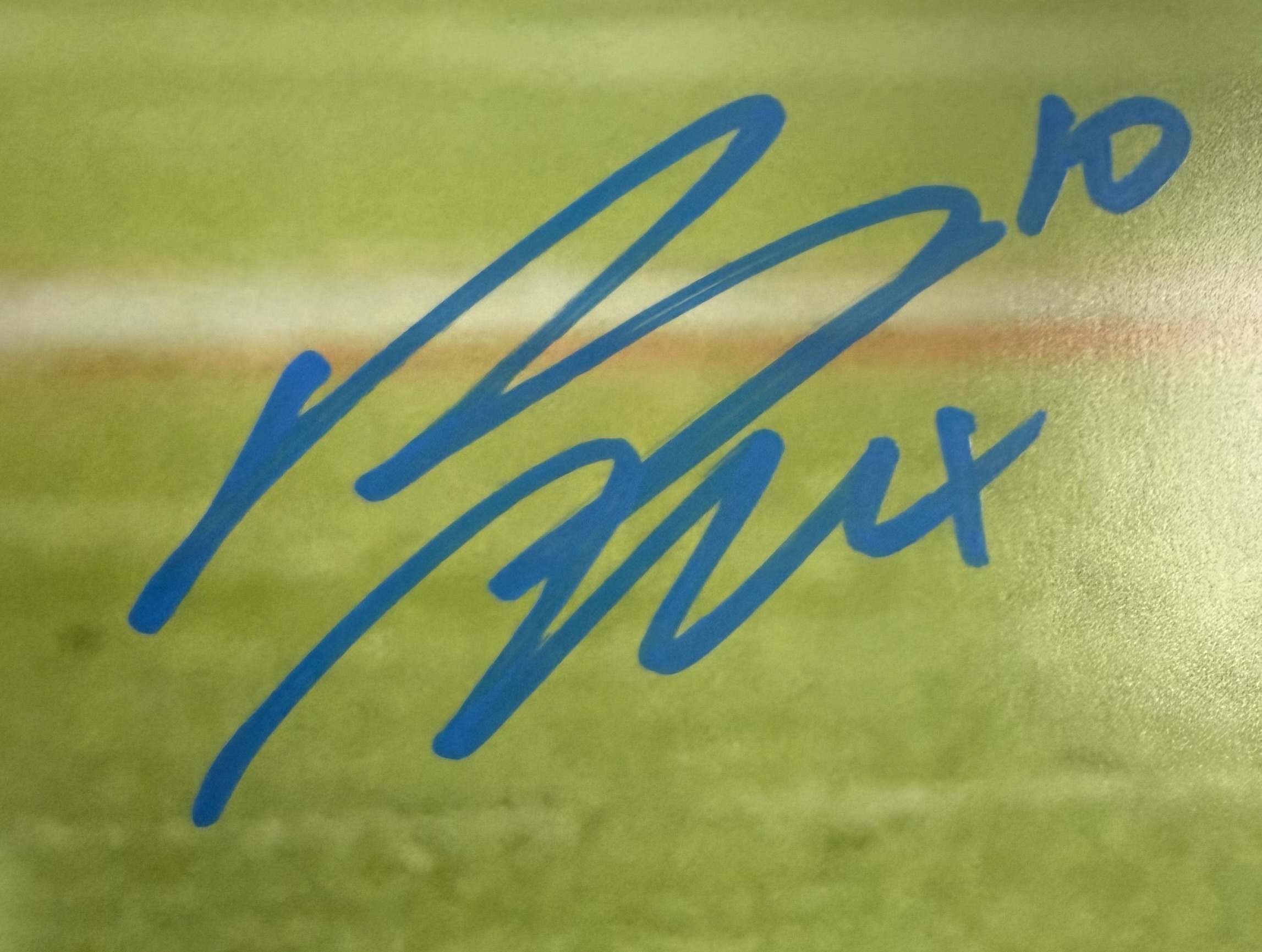 Bo Nix Autographed/Signed Denver Broncos 16x20 Photo Beckett Witness 56443