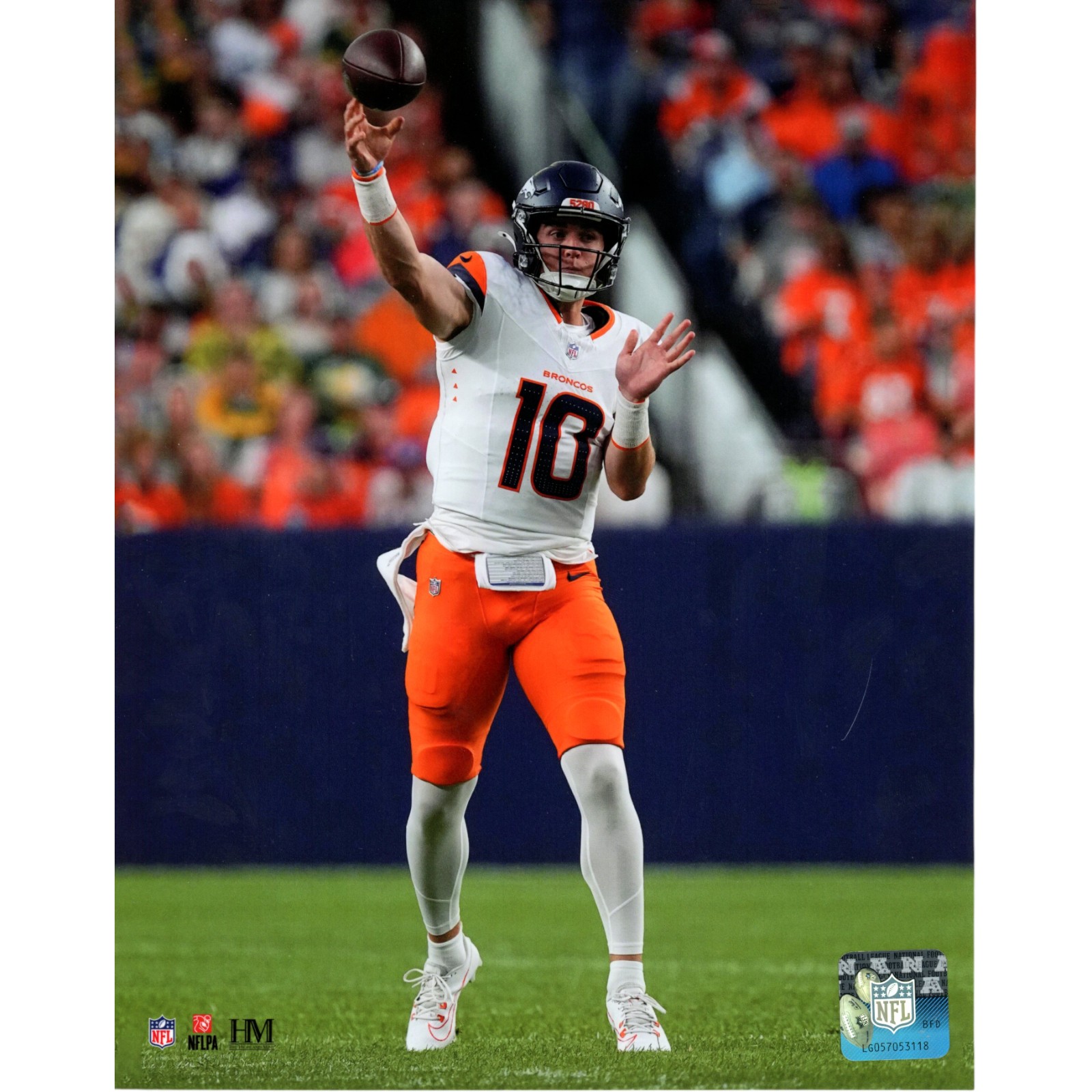 Bo Nix 8x10 Denver Broncos Photo