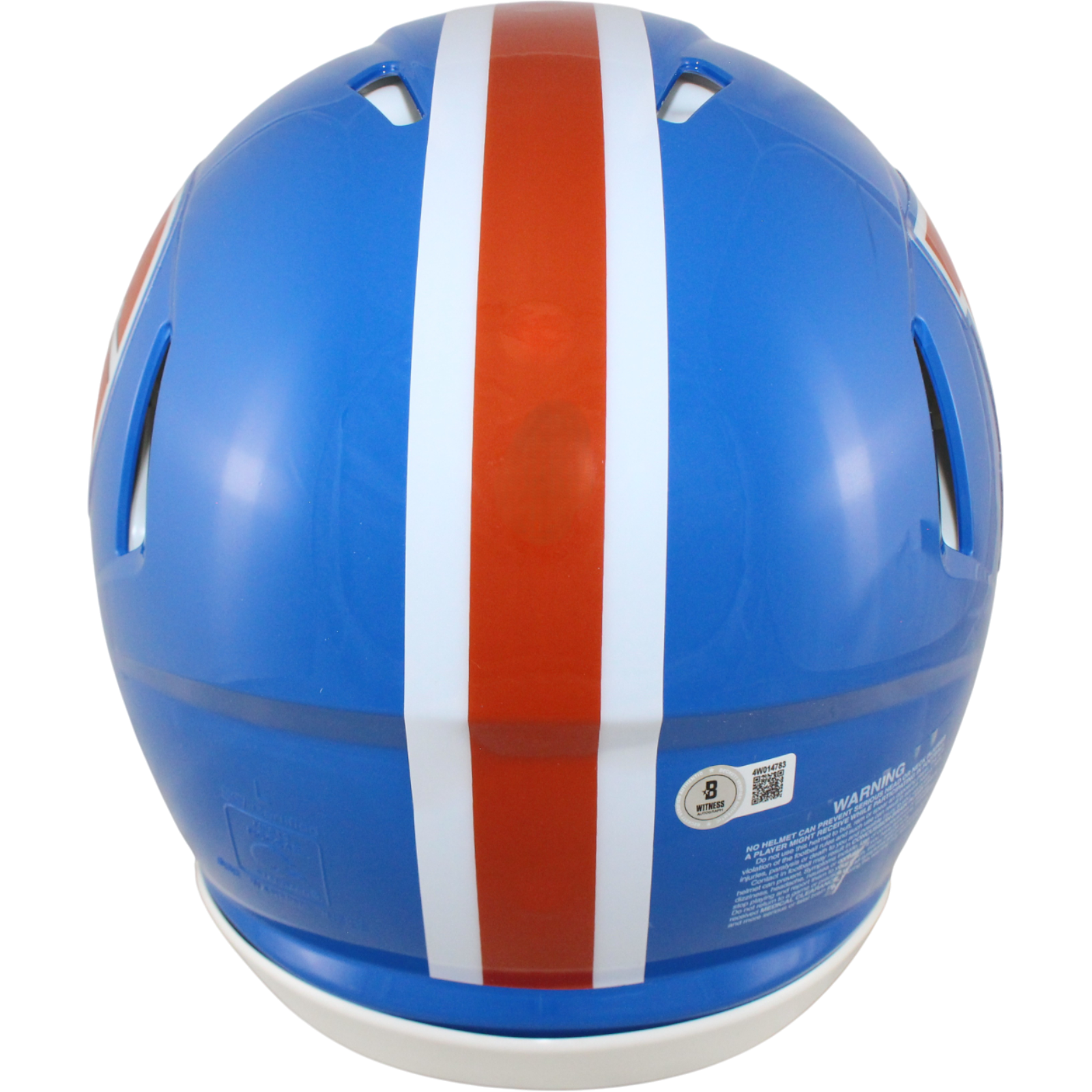 Bo Nix Autographed Denver Broncos Authentic TB Helmet Beckett Witness 53278 5 Bo Nix Autographed Denver Broncos Authentic TB Helmet Beckett Witness 53278