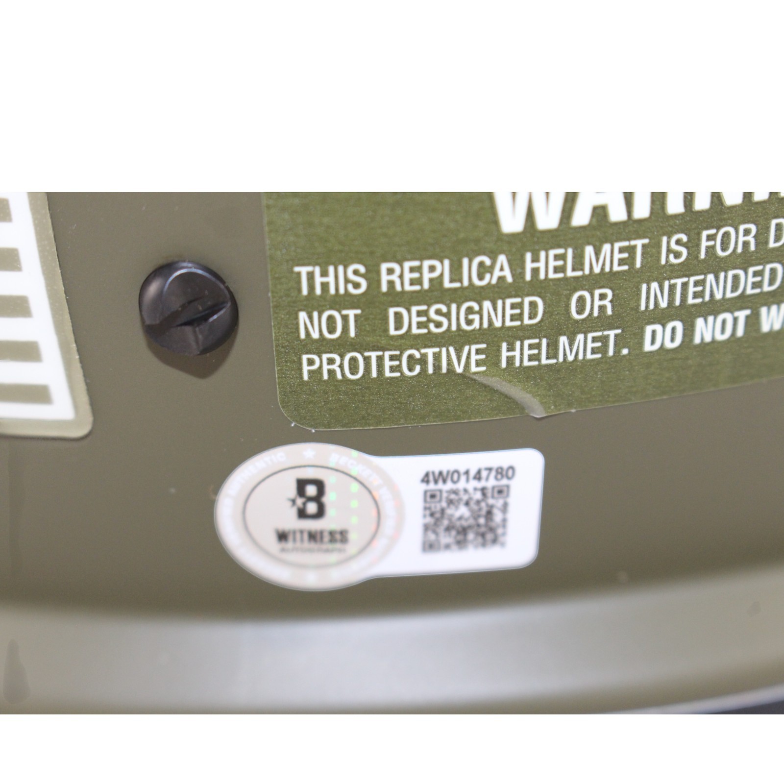 Bo Nix Autographed/Signed Denver Broncos F/S 22 STS Helmet Beckett Witness 53294 4 Bo Nix Autographed/Signed Denver Broncos F/S 22 STS Helmet Beckett Witness 53294