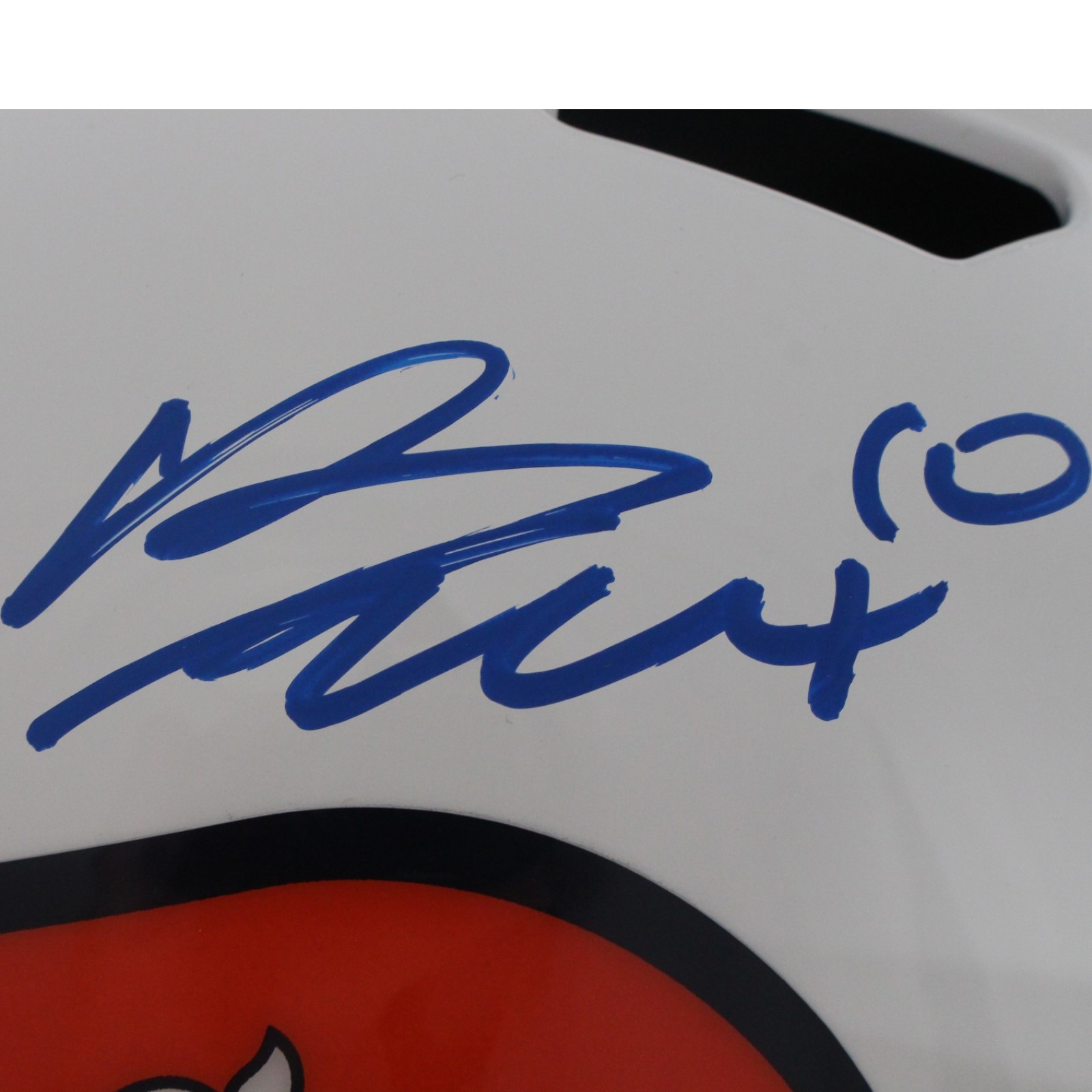 Bo Nix Autographed Denver Broncos F/S 2023 ALT Helmet Beckett Witness 57290 2 Bo Nix Autographed Denver Broncos F/S 2023 ALT Helmet Beckett Witness 57290