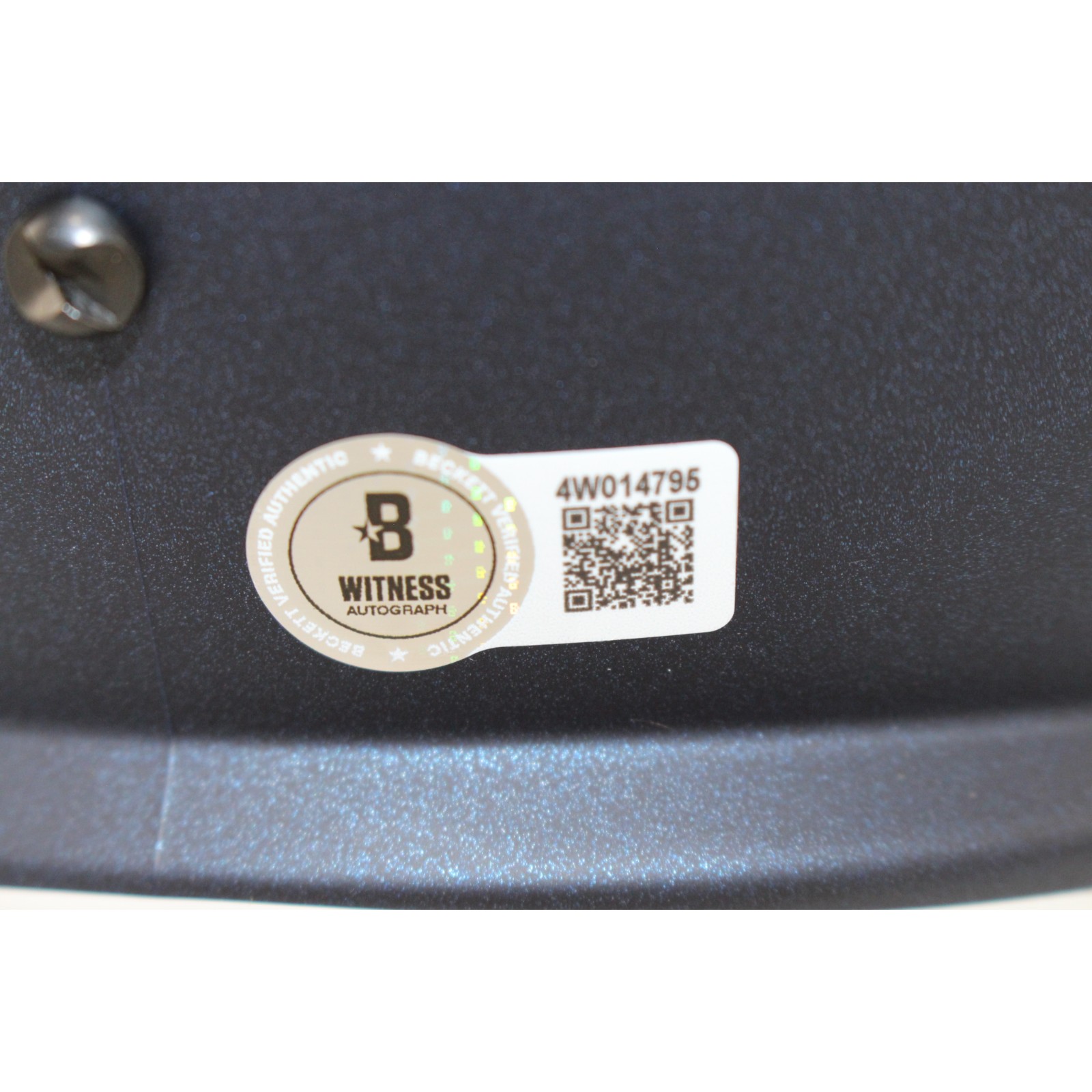 Bo Nix Autographed/Signed Denver Broncos F/S Helmet Beckett Witness 53268 3 Bo Nix Autographed/Signed Denver Broncos F/S Helmet Beckett Witness 53268