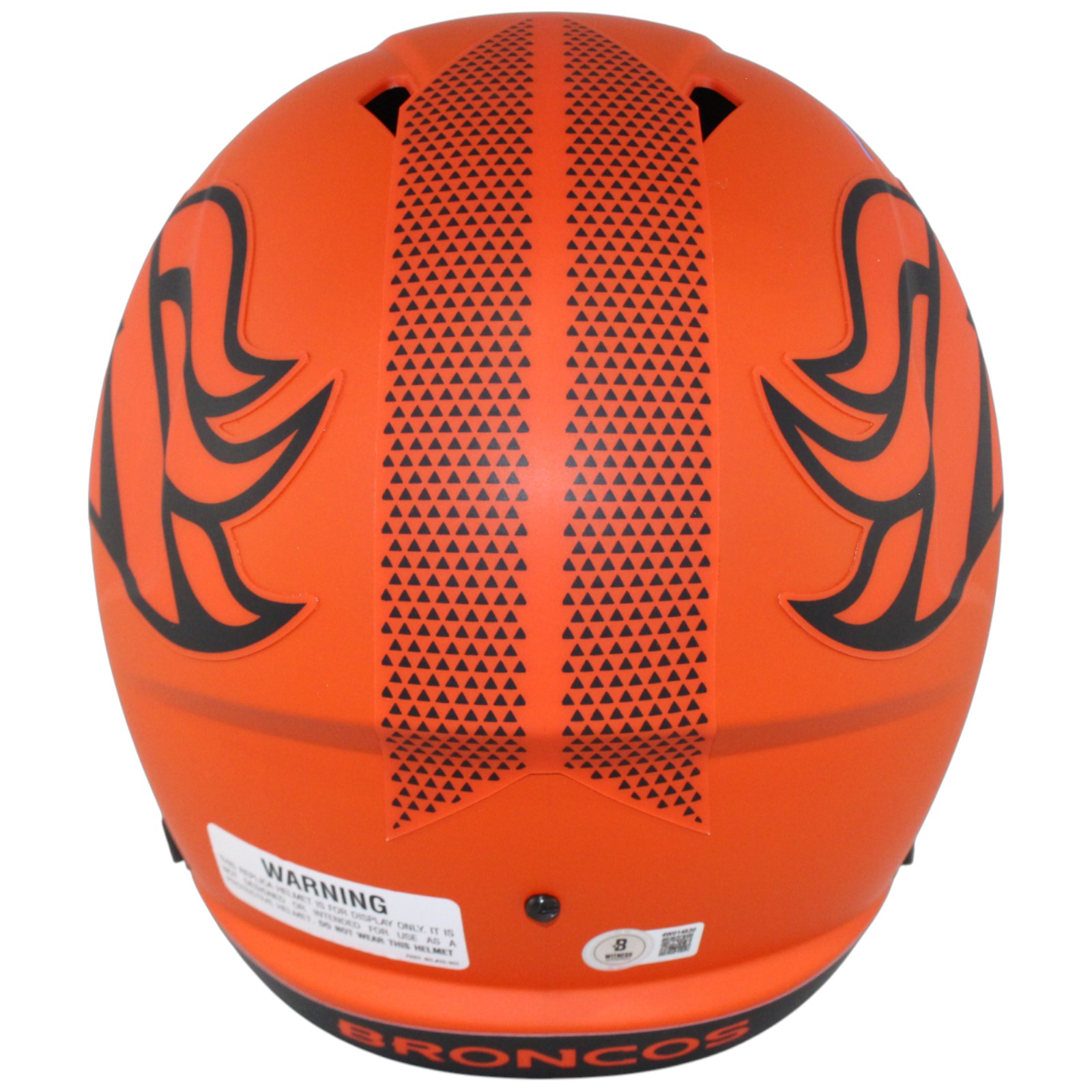 Bo Nix Autographed/Signed Denver Broncos F/S Rave Helmet Beckett Witness 53275 3 Bo Nix Autographed/Signed Denver Broncos F/S Rave Helmet Beckett Witness 53275