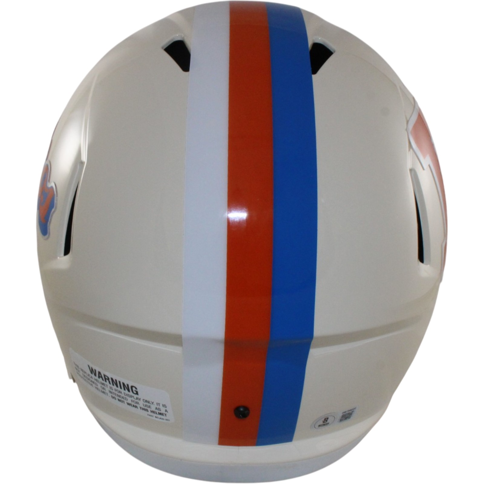 Bo Nix Autographed/Signed Denver Broncos F/S Retro Helmet Beckett Witness 56407 3 Bo Nix Autographed/Signed Denver Broncos F/S Retro Helmet Beckett Witness 56407
