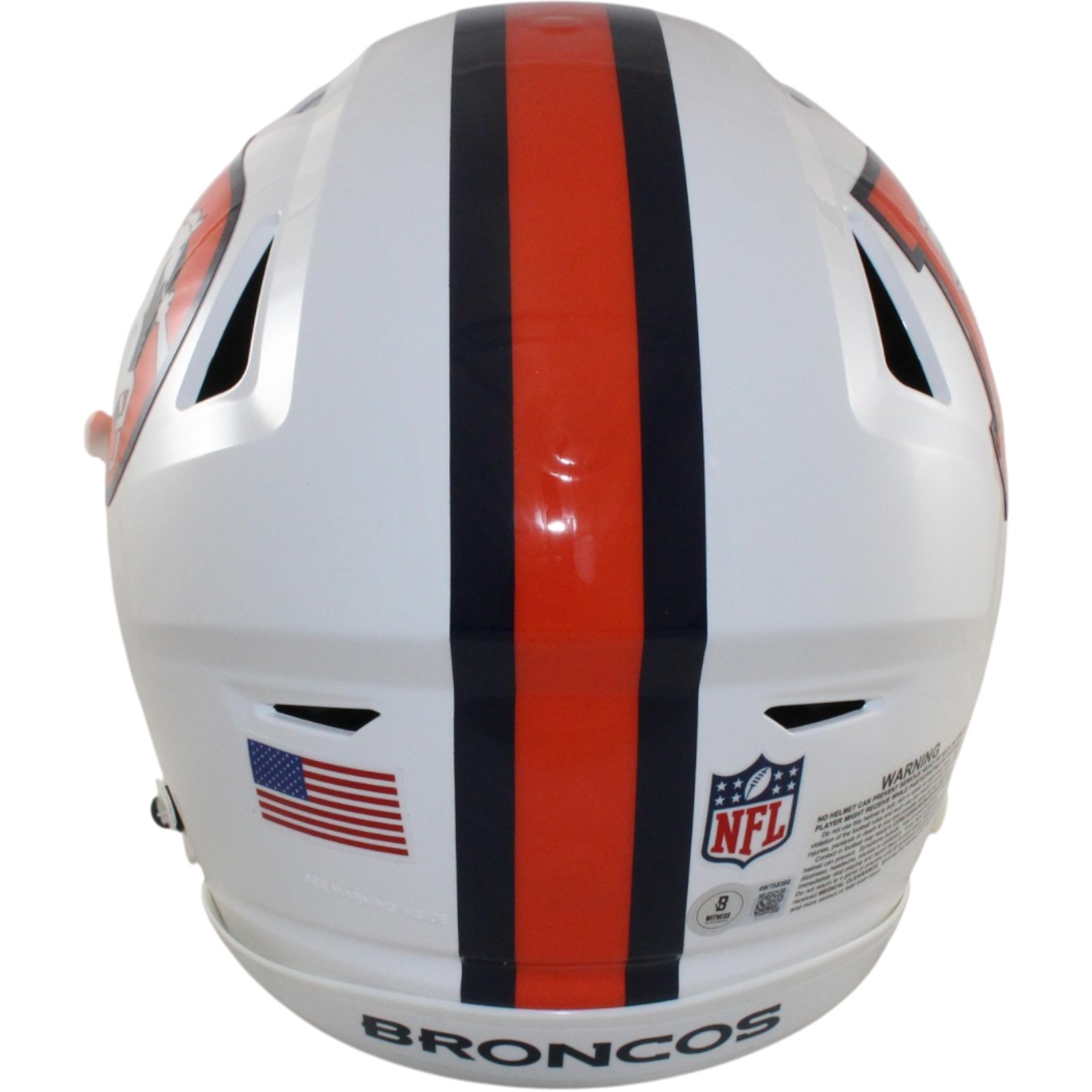 Bo Nix Autographed Denver Broncos SpeedFlex 23 Alt Helmet Beckett Witness 56429 3 Bo Nix Autographed Denver Broncos SpeedFlex 23 Alt Helmet Beckett Witness 56429