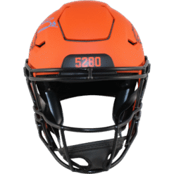 Bo Nix Autographed Denver Broncos SpeedFlex Rave Helmet Beckett Witness 53269