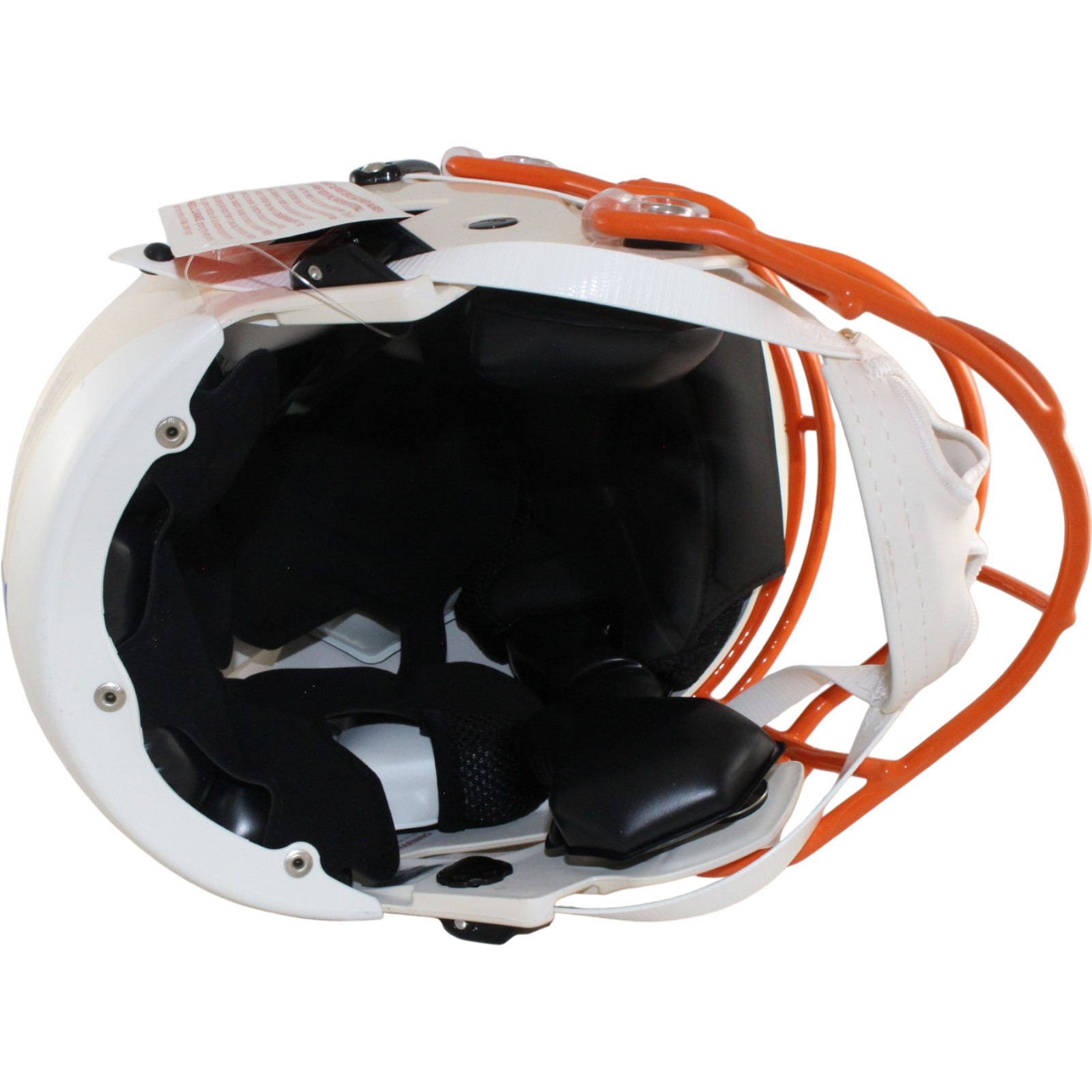 Bo Nix Autographed Denver Broncos SpeedFlex Retro Helmet Beckett Witness 56432 4 Bo Nix Autographed Denver Broncos SpeedFlex Retro Helmet Beckett Witness 56432