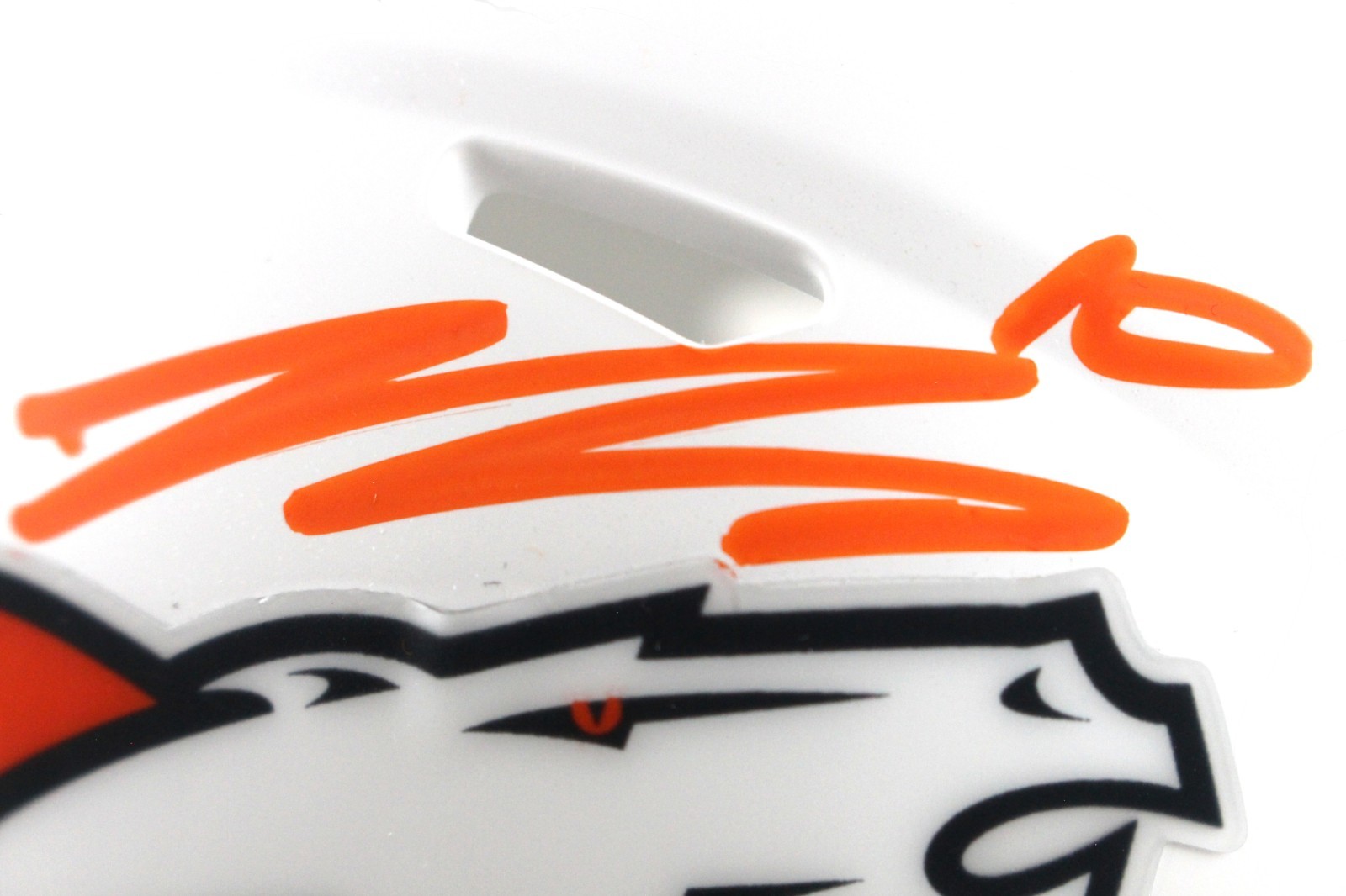 Bo Nix Autographed/Signed Denver Broncos 24 Alt Mini Helmet Beckett WIT 59420 4 Bo Nix Autographed/Signed Denver Broncos 24 Alt Mini Helmet Beckett WIT 59420