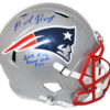 N'Keal Harry Signed New England Patriots Speed Replica Helmet 1st Rnd BAS 24281