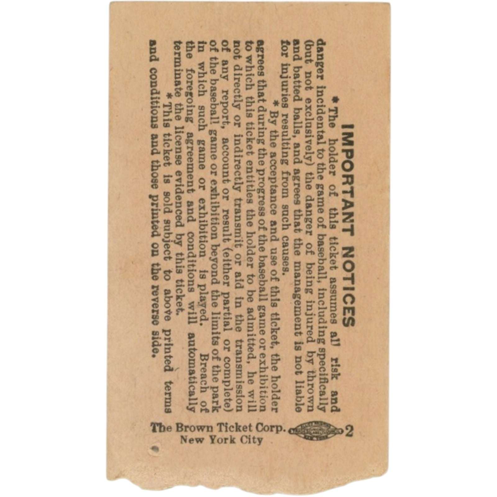 Unautographed Ticket Stub New York Yankees vs Cleveland 1947 Game 52 58742 2 Unautographed Ticket Stub New York Yankees vs Cleveland 1947 Game 52 58742