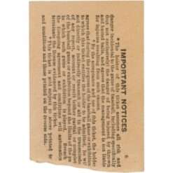 Unautographed Ticket Stub New York Yankees vs Detroit Tigers Berra Slam 58740