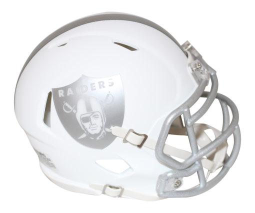 Oakland Raiders Ice Speed Mini Helmet New In Box 16917