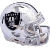 Oakland Raiders Chrome Speed Mini Helmet New In Box 11752