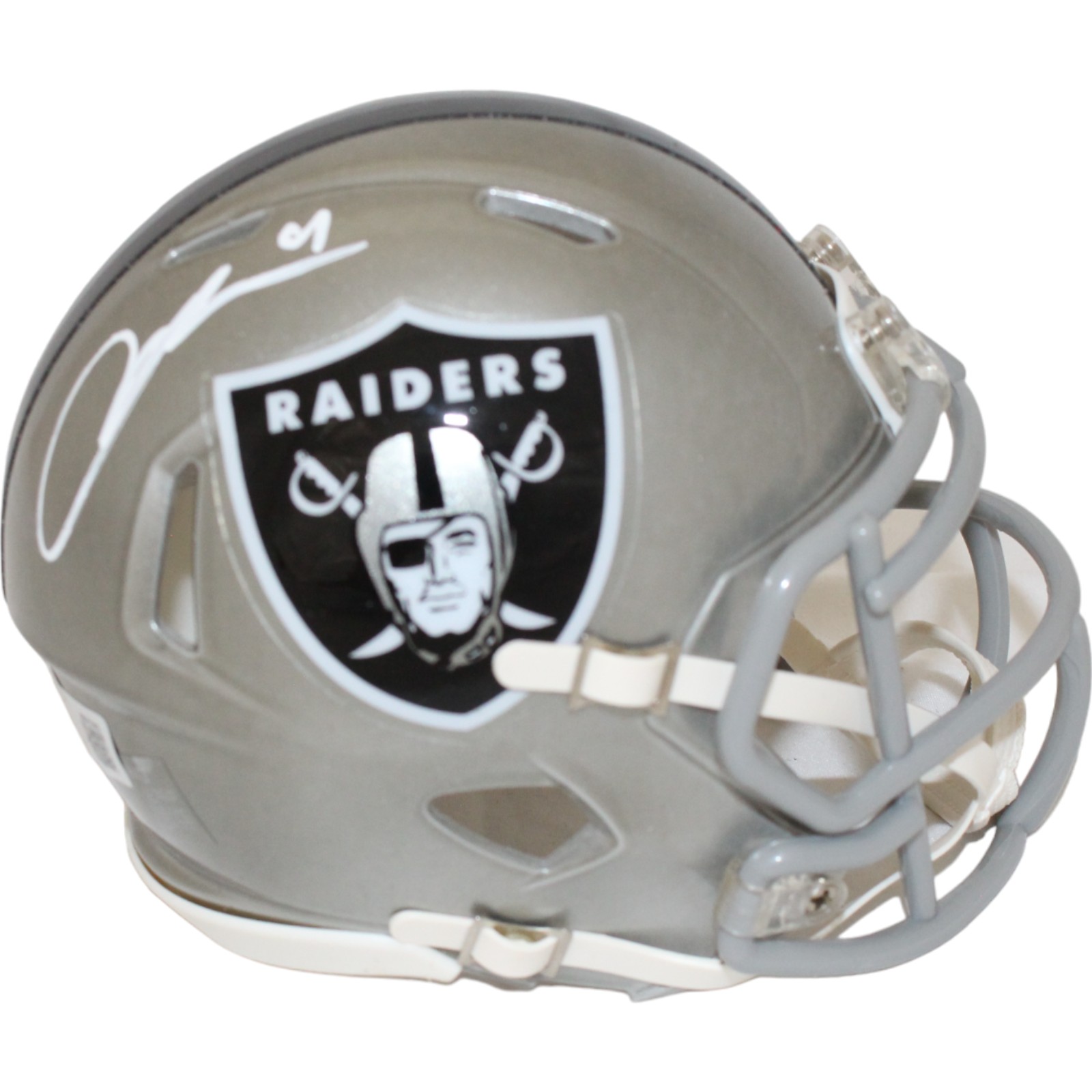 Aidan O'Connell Signed Las Vegas Raiders Flash Mini Helmet Beckett