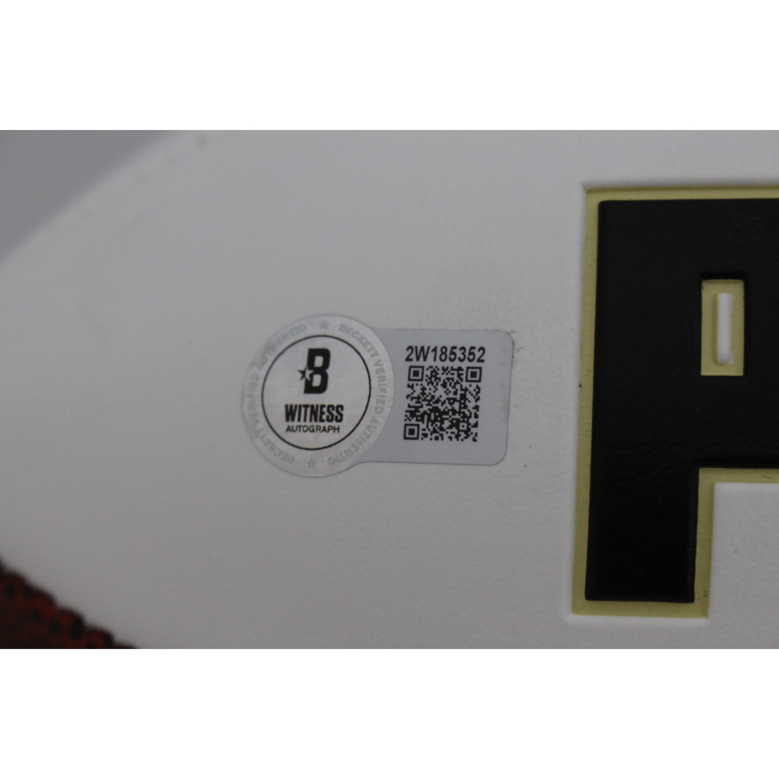 Aidan O'Connell Autographed Purdue Boilermakers Logo Football Insc Beckett 48896 4 Aidan O'Connell Autographed Purdue Boilermakers Logo Football Insc Beckett 48896