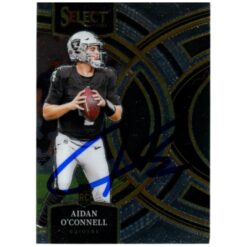 Aidan O'Connell Autographed/Signed 23 Select #163 Trading Card Beckett 53250