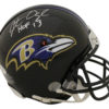 Jonathan Ogden Autographed/Signed Baltimore Ravens Mini Helmet HOF BAS 25566