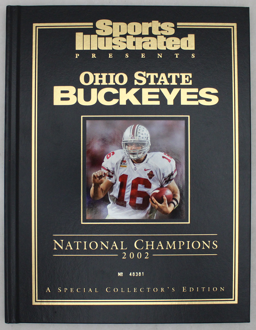 Ohio State Buckeyes 2002 National Champions Sports Illustrated Book