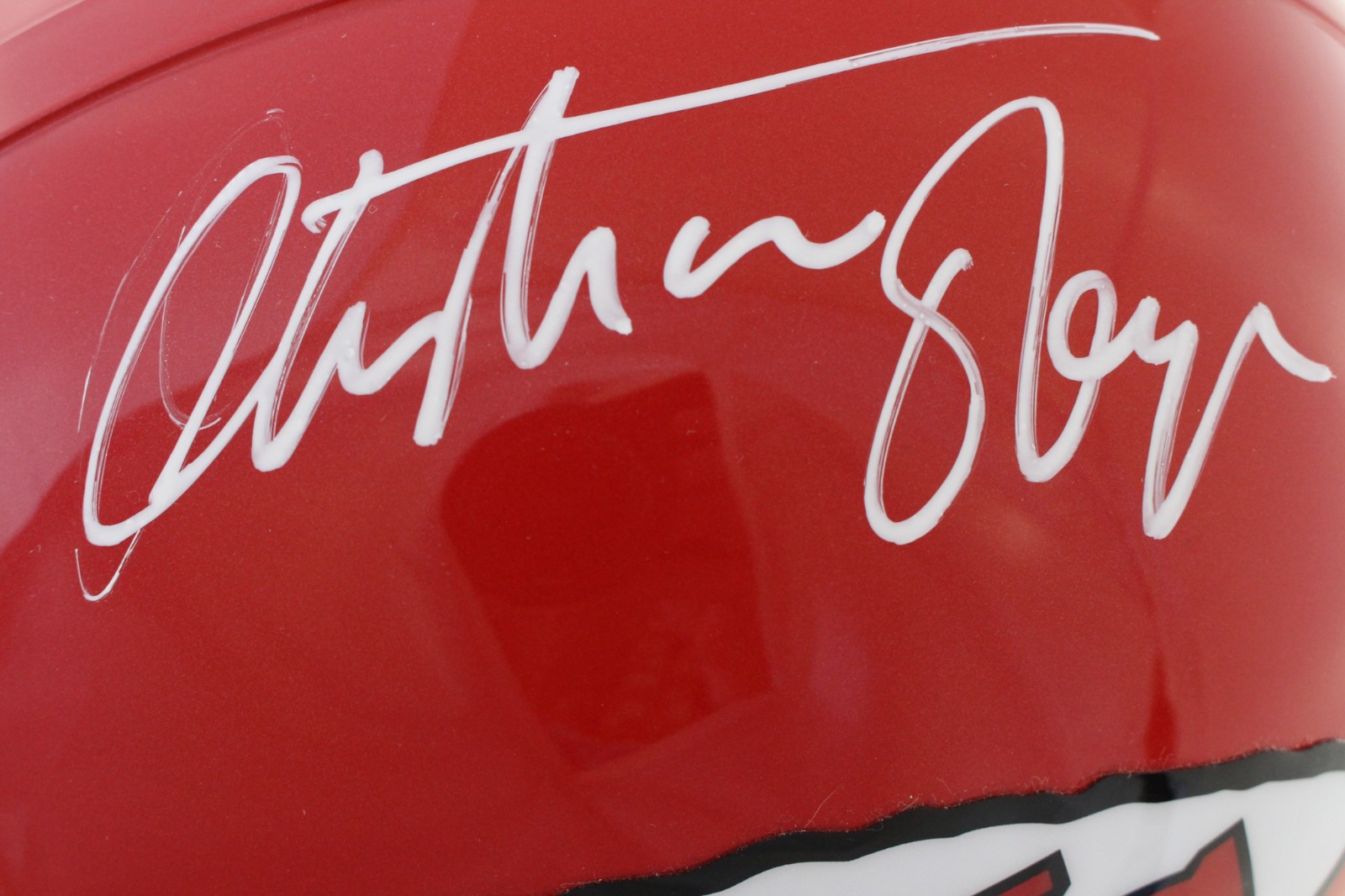 Christian Okoye Autographed Kansas City Chiefs F/S VSR4 Helmet Beckett 59356 2 Christian Okoye Autographed Kansas City Chiefs F/S VSR4 Helmet Beckett 59356