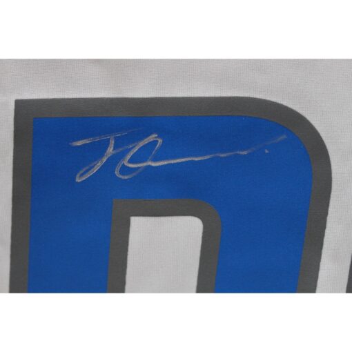 Jeff Okudah Signed Detroit Lions White Nike Jersey FAN 45991