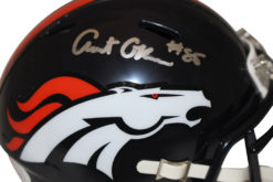 Albert Okwuegbunam Autographed Denver Broncos Speed Mini Helmet JSA