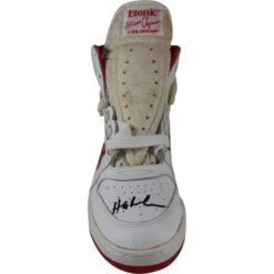 Hakeem Olajuwon Signed Houston Rockets Etonic Black Sz 9 R Shoe Beckett 49290