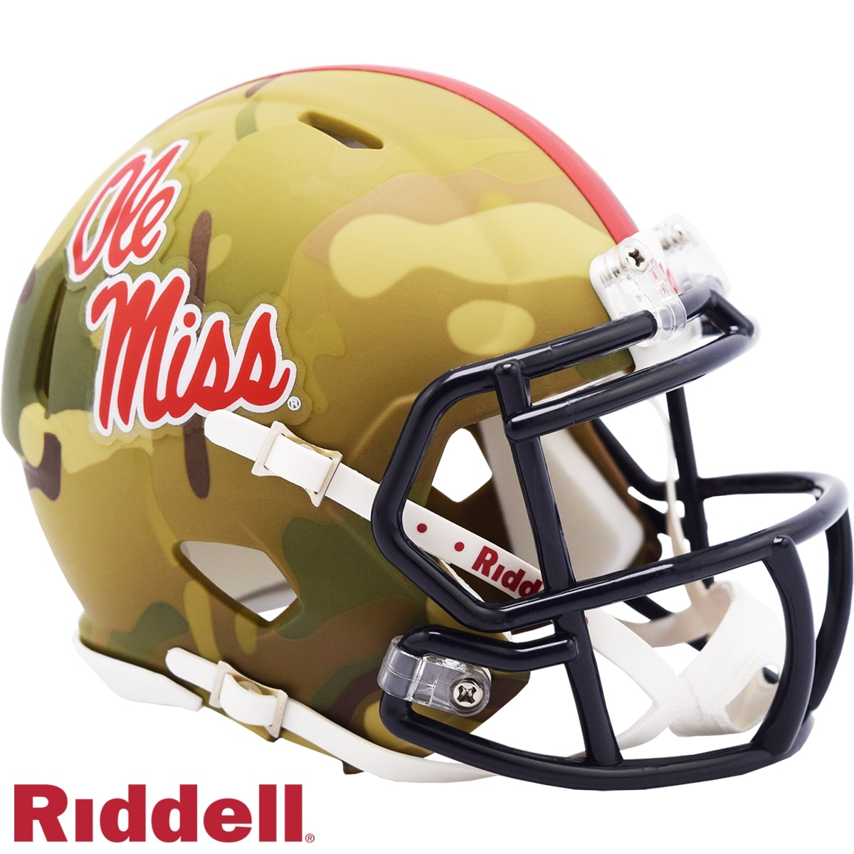 Ole Miss Rebels Riddell New In Box Rare Limited Edition Camo Mini Helmet 29656 1 Ole Miss Rebels Riddell New In Box Rare Limited Edition Camo Mini Helmet 29656