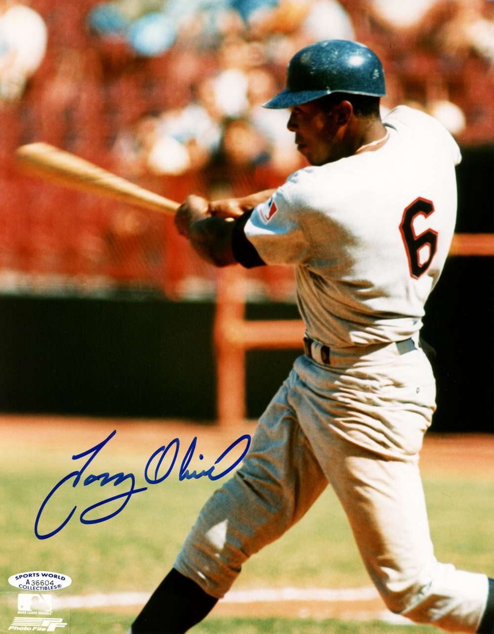 Tony Oliva Autographed/Signed San Francisco Giants 8x10 Photo