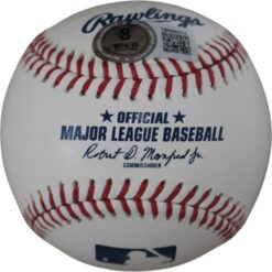 Gregg Olson Autographed Baltimore Orioles OML Baseball AL ROY Beckett 48018