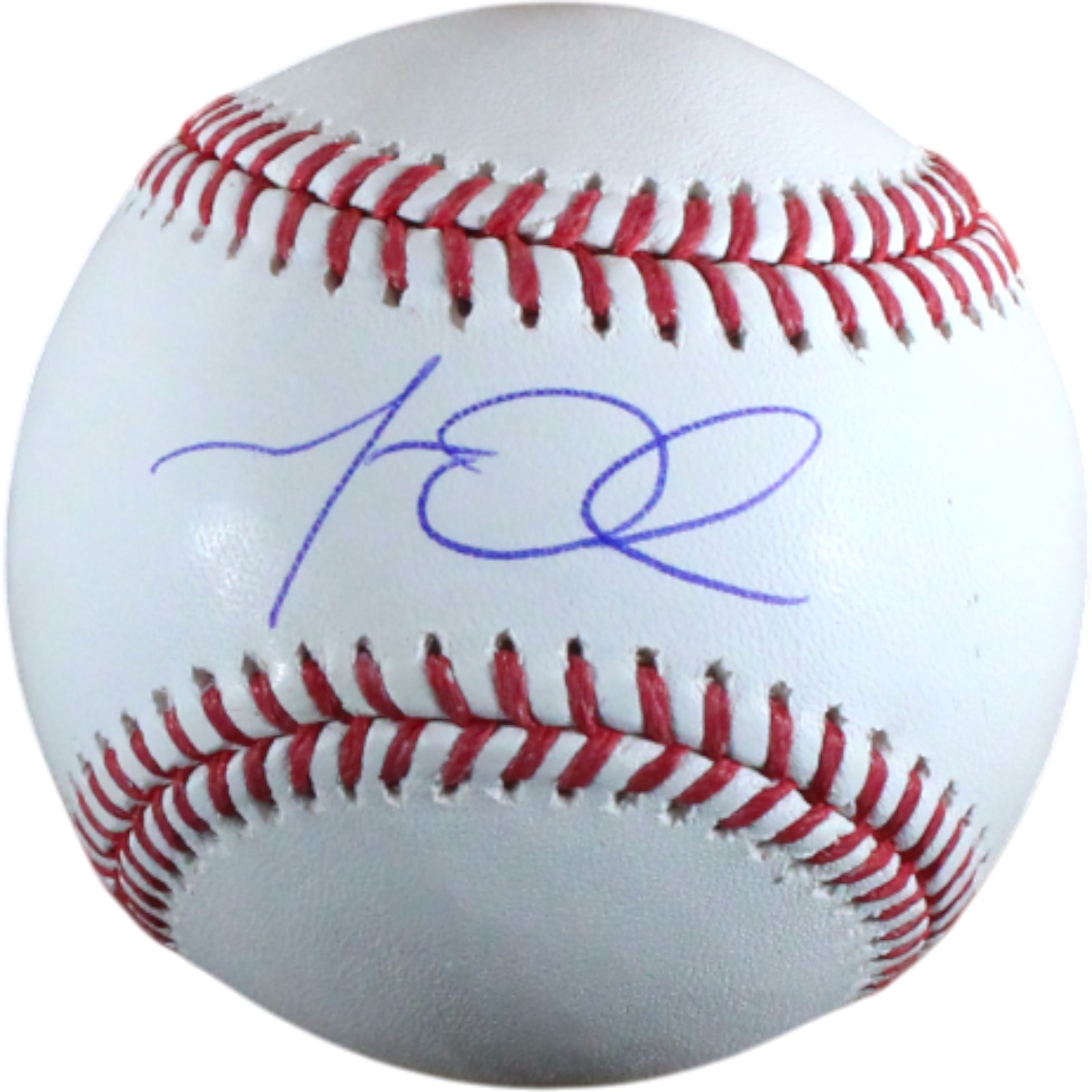 Matt Olson Autographed/Signed Atlanta Braves OML Baseball MLB 54522