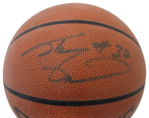 Shaquille O'Neal Autographed Los Angeles Lakers Spalding Basketball JSA 13307