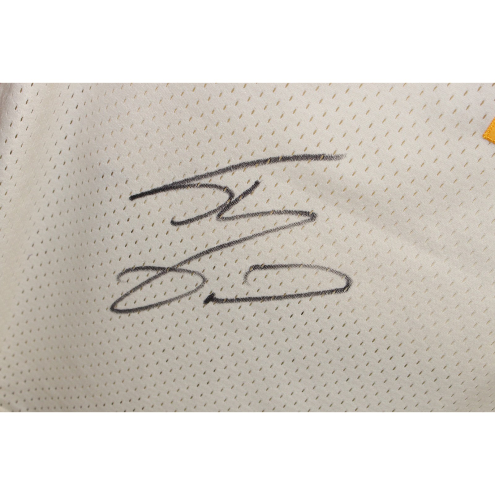 Shaq O'neal Signed Los Angeles Lakers M&N Jersey Beckett