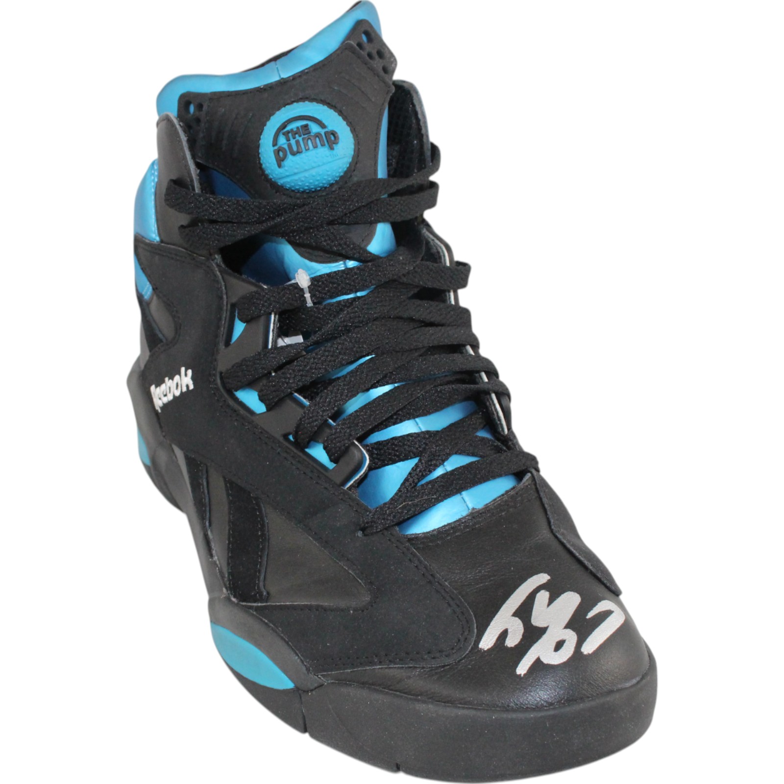 Shaquille O'Neal Autographed/Signed Reebok Attaq Pump Shoe Beckett Witness 50862
