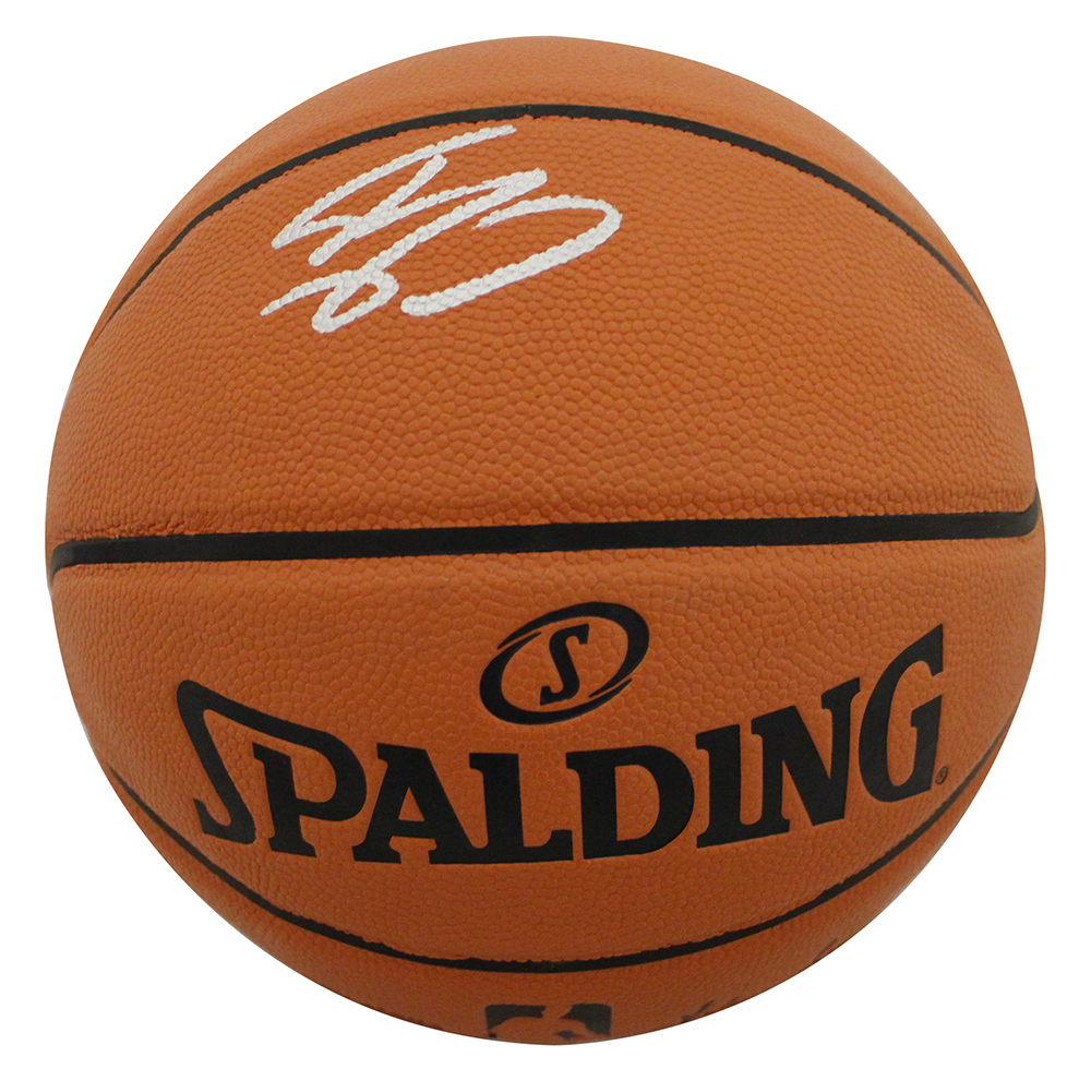Shaquille O'Neal Autographed Los Angeles Lakers Spalding Basketball BAS 28252