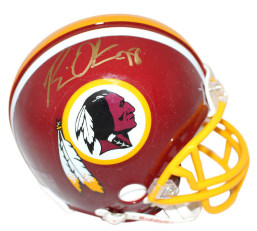 Brian Orakpo Autographed/Signed Washington Redskins Mini Helmet JSA 24471