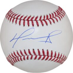 David Ortiz Autographed/Signed Boston Red Sox OML Baseball Beckett Witness 50929