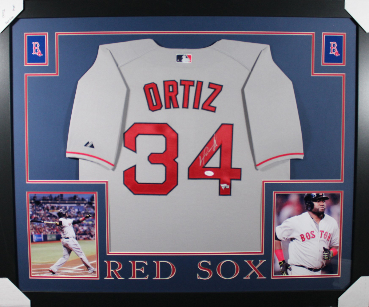 ortiz signed jersey