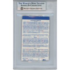 David Ortiz Autographed Boston Red Sox 04 ALCS Curse Reversed Tix Beckett 53166