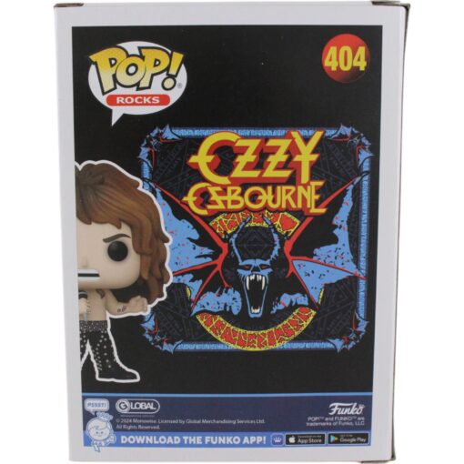 Ozzy Osbourne Autographed/Signed Funko Pop! #404 James Spence 49020