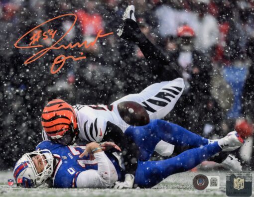 Joseph Assai Autographed/Signed Cincinatti Bengals 8x10 Photo Beckett