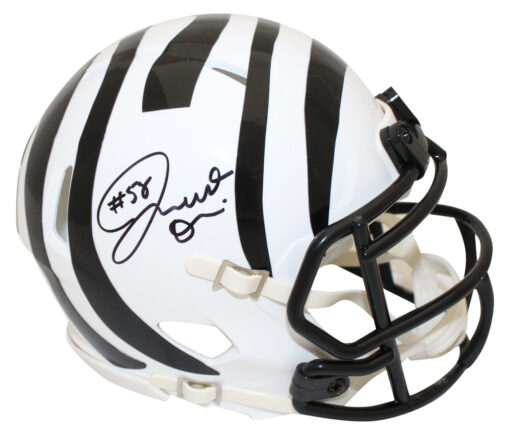 Joseph Ossai Signed Cincinnati Bengals 2022 Alternative Mini Helmet Beckett