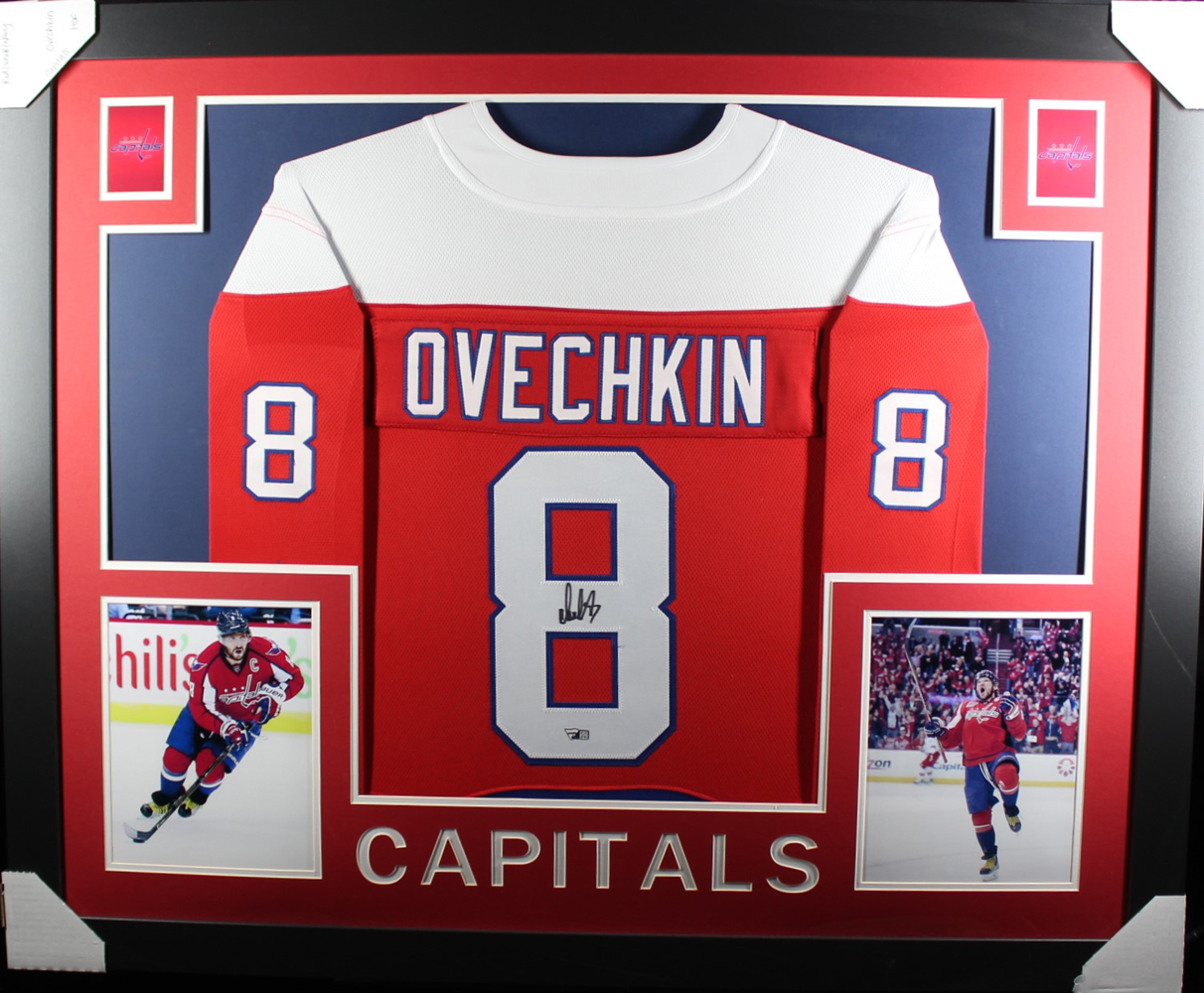 Washington Capitals Signed Jerseys, Collectible Capitals Jerseys