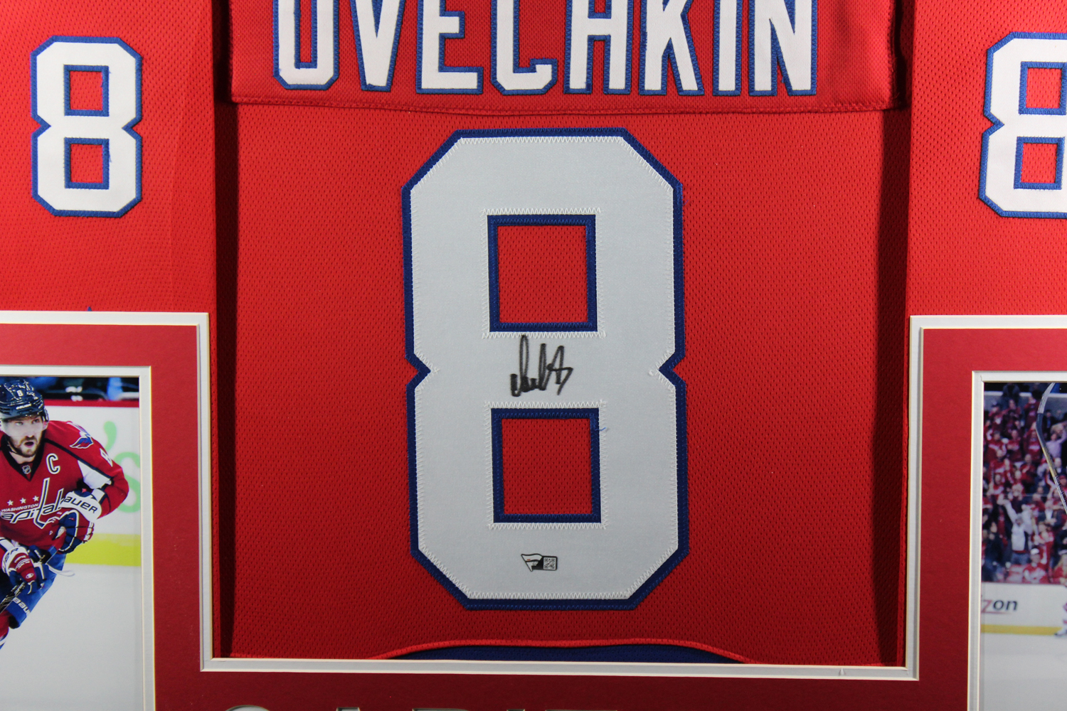 Alexander Ovechkin Signed Washington Capitals Fanatics XL Red Jersey FAN