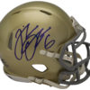 Jeremiah Owusu-Koramoah Signed Notre Dame Speed Mini Helmet Beckett