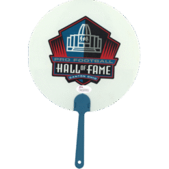 Orlando Pace Autographed/Signed Saint Louis Rams Handheld Fan JSA 55132